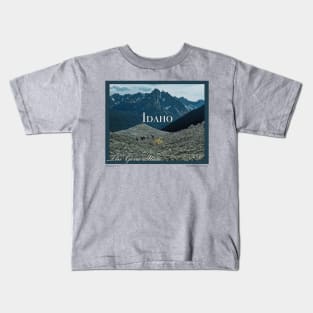 Idaho Poster Art Kids T-Shirt